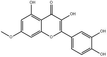 3,5,3',4'-Tetrahydroxy-7-methoxyflavone(90-19-7)